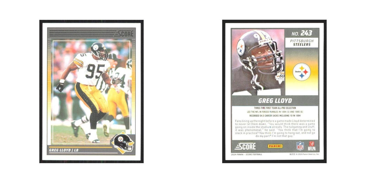 2024 Score Greg Lloyd Steelers #243