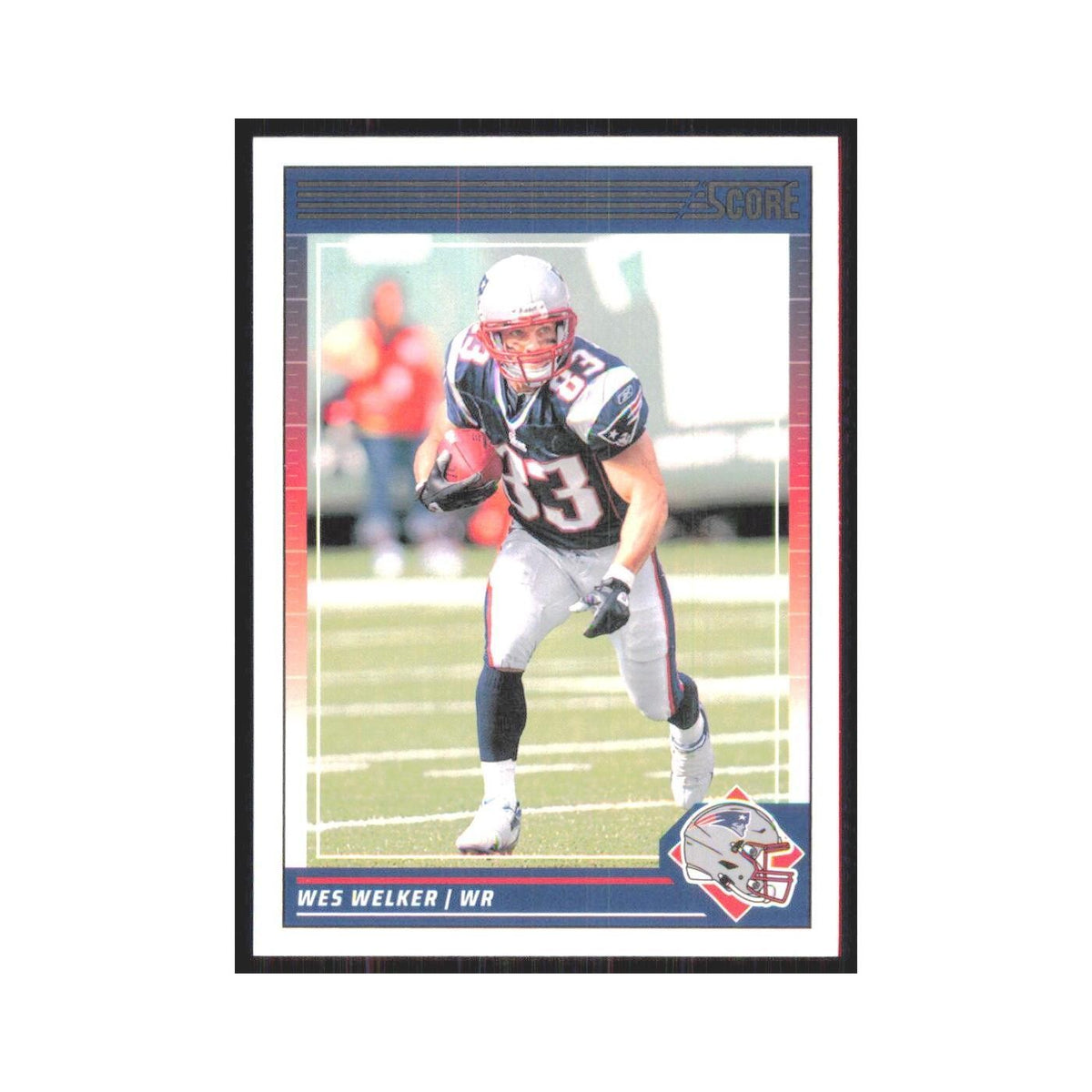 2024 Score Wes Welker Patriots #198