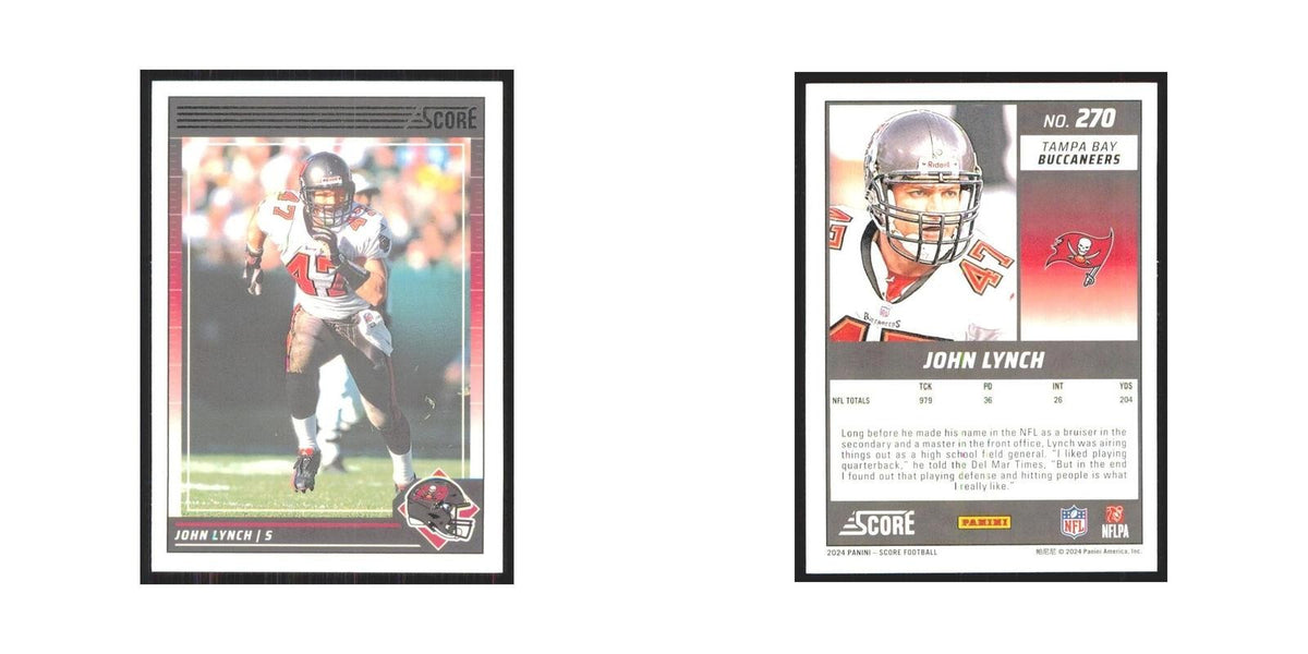 2024 Score John Lynch Buccaneers #270