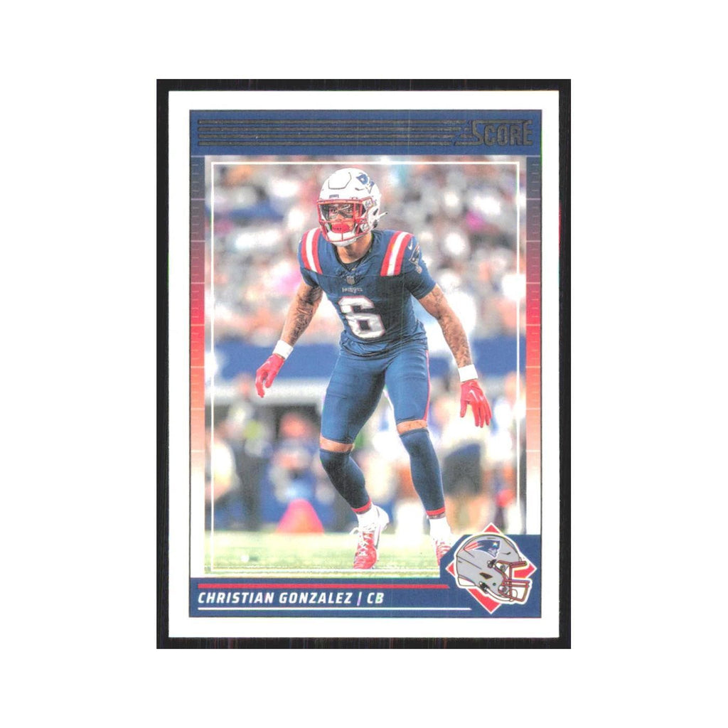 2024 Score Christian Gonzalez Patriots #190