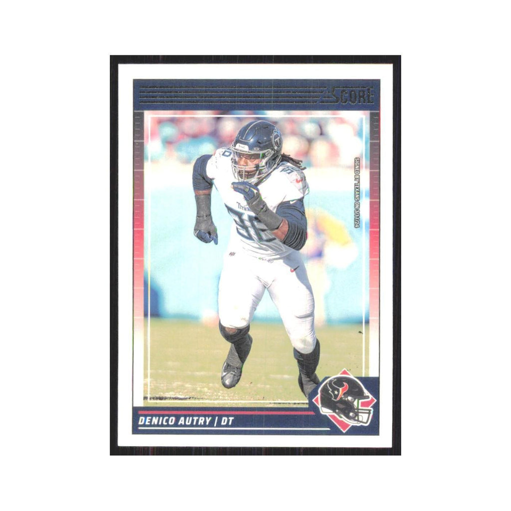 2024 Score Denico Autry Texans #277