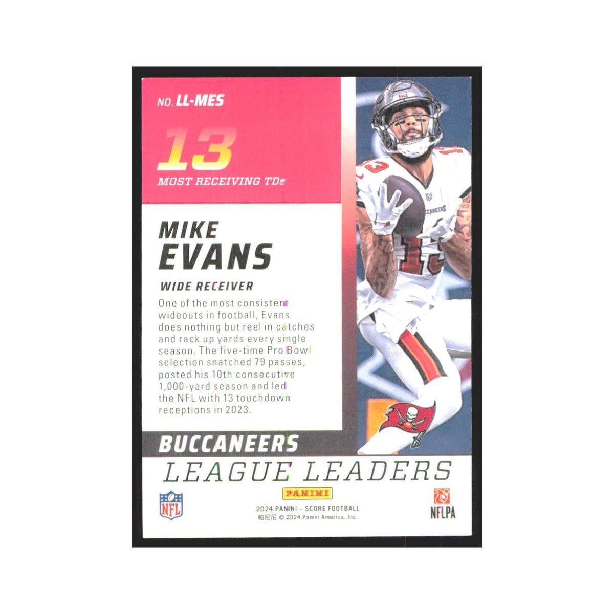 2024 Score Mike Evans Buccaneers #LL-MES