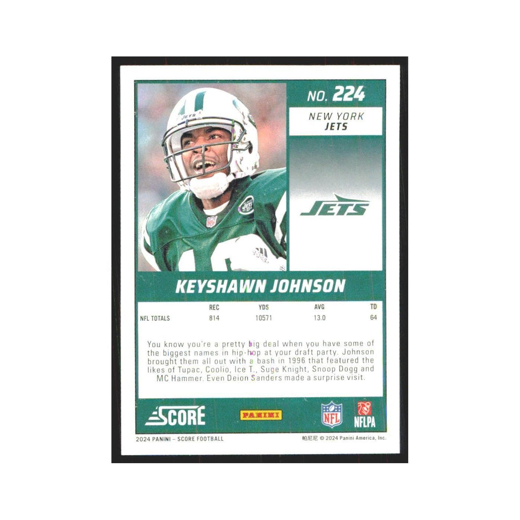 2024 Score Keyshawn Johnson Jets #224