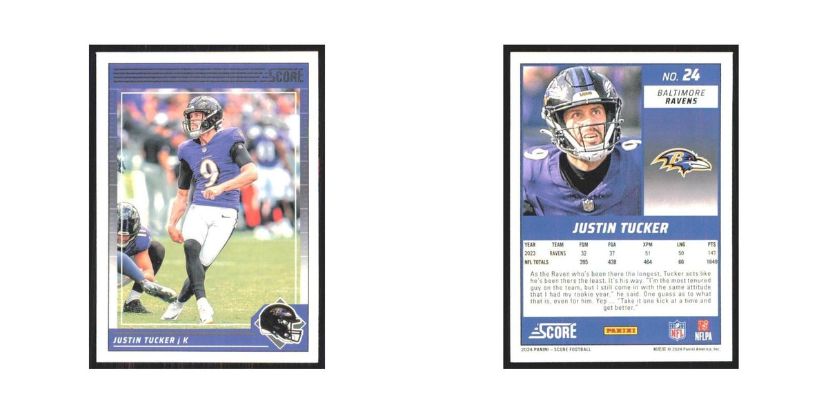 2024 Score Justin Tucker Ravens #24