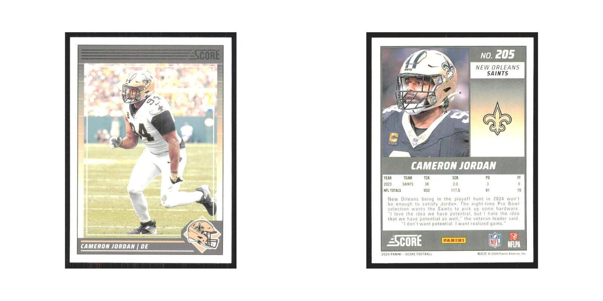 2024 Score Cameron Jordan Saints #205