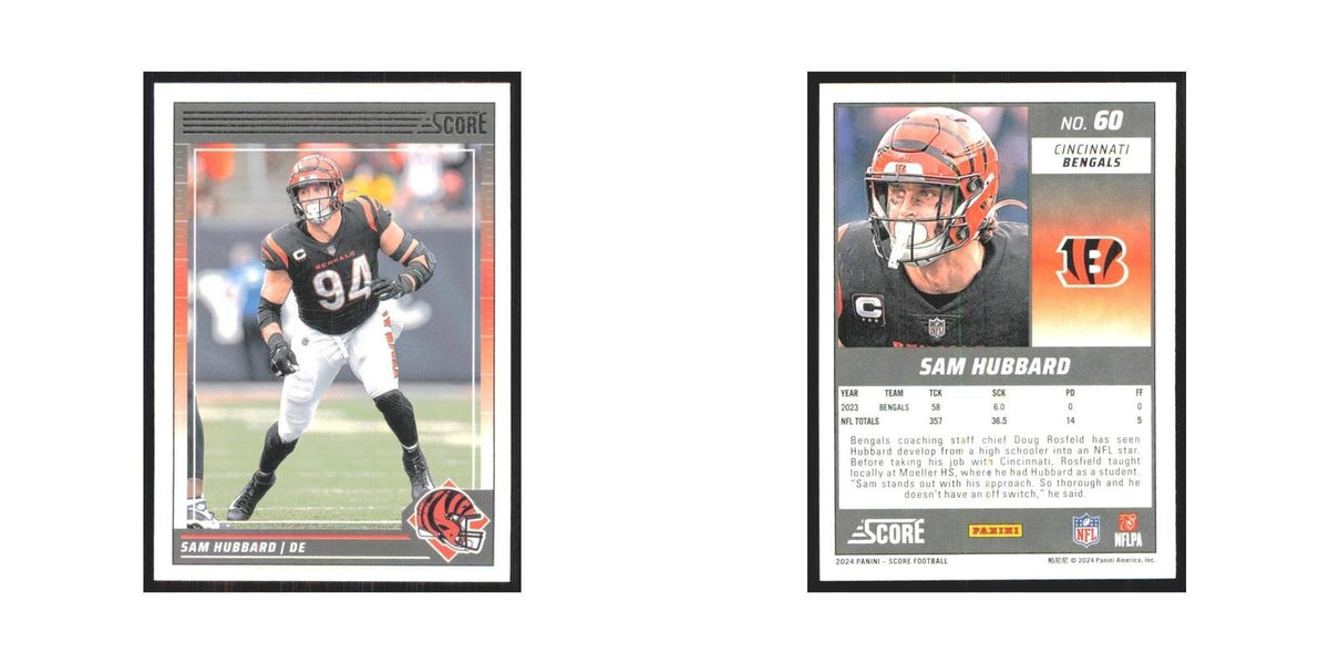 2024 Score Sam Hubbard Bengals #60