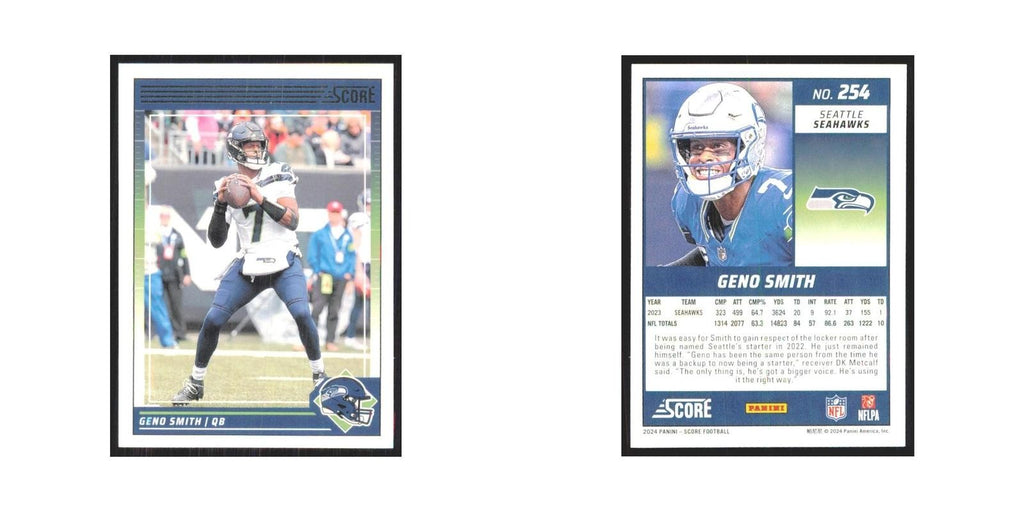2024 Score Geno Smith Seahawks #254