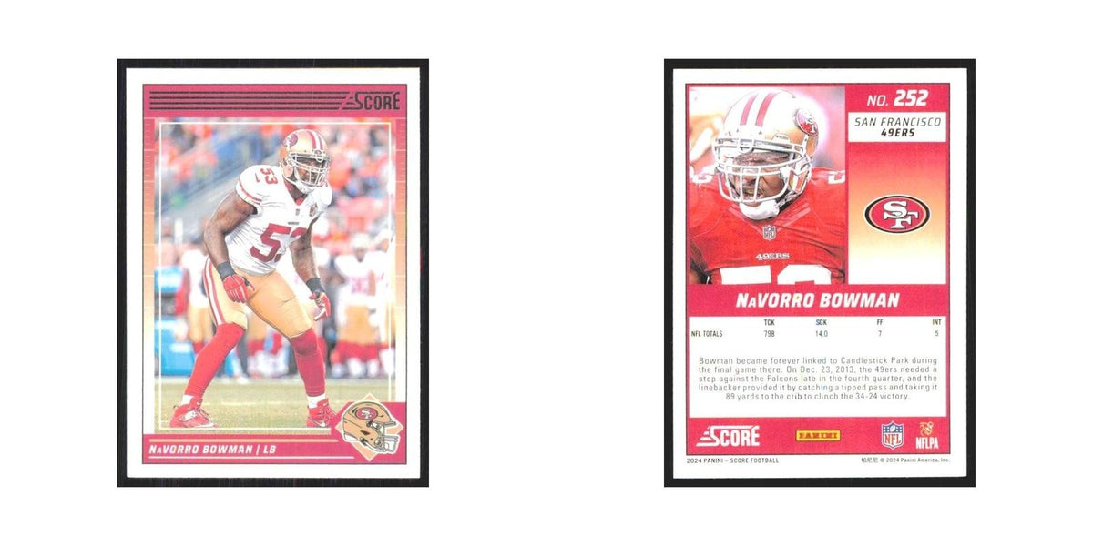 2024 Score NaVorro Bowman 49ers #252