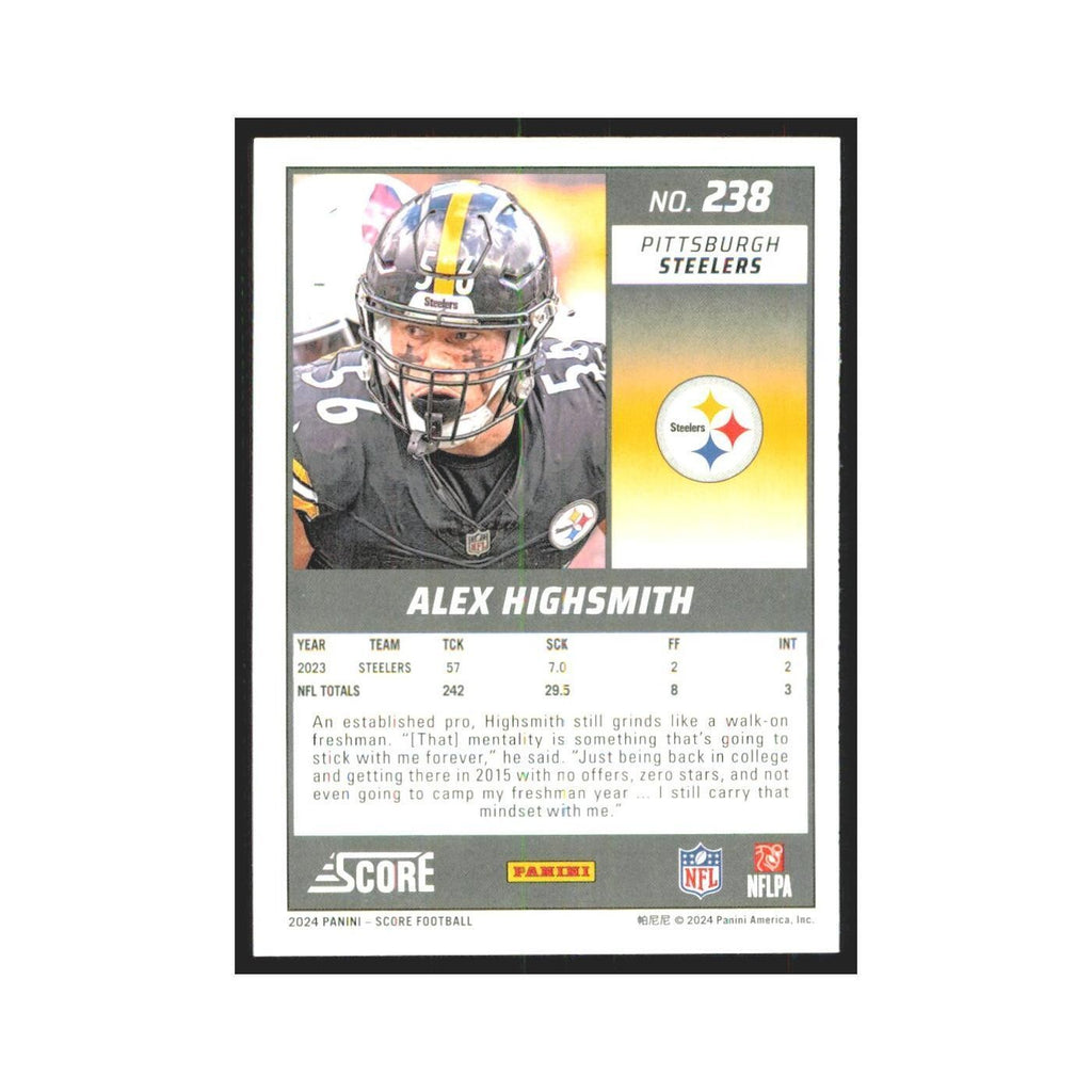 2024 Score Alex Highsmith Steelers #238