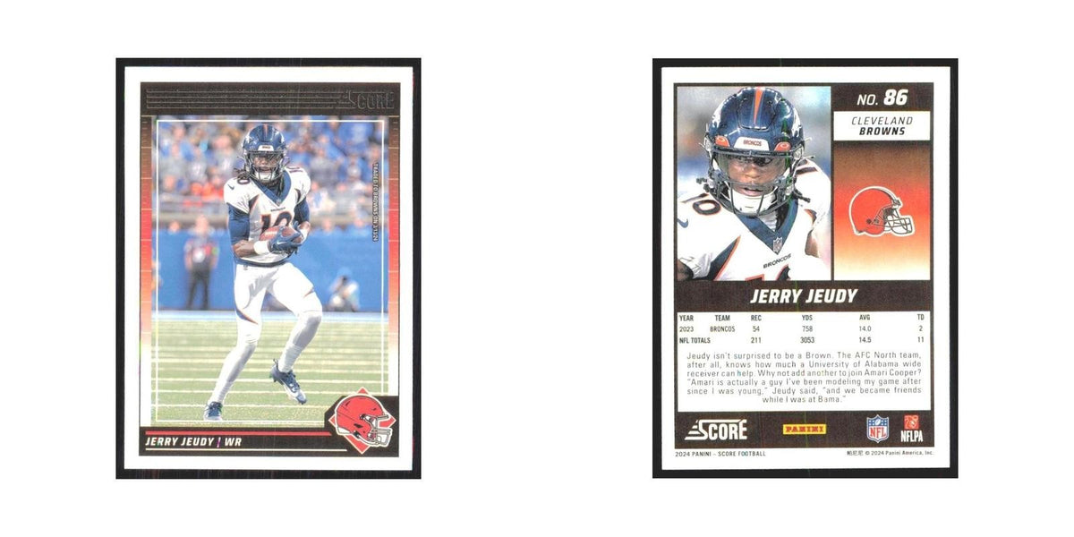 2024 Score Jerry Jeudy Browns #86