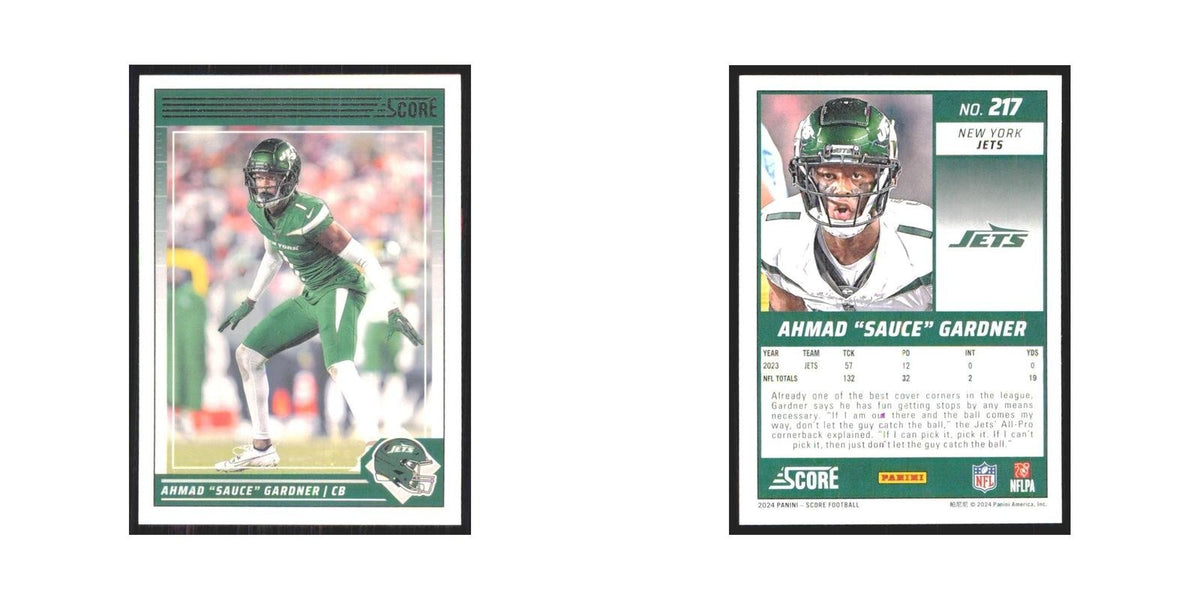 2024 Score Ahmad Sauce Gardner Jets #217