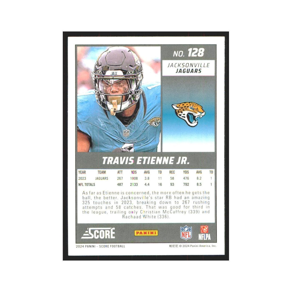 2024 Score Travis Etienne Jr. Jaguars #128
