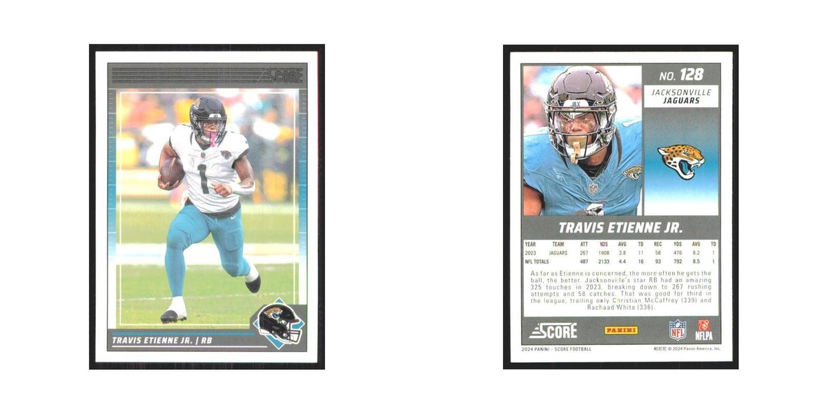 2024 Score Travis Etienne Jr. Jaguars #128