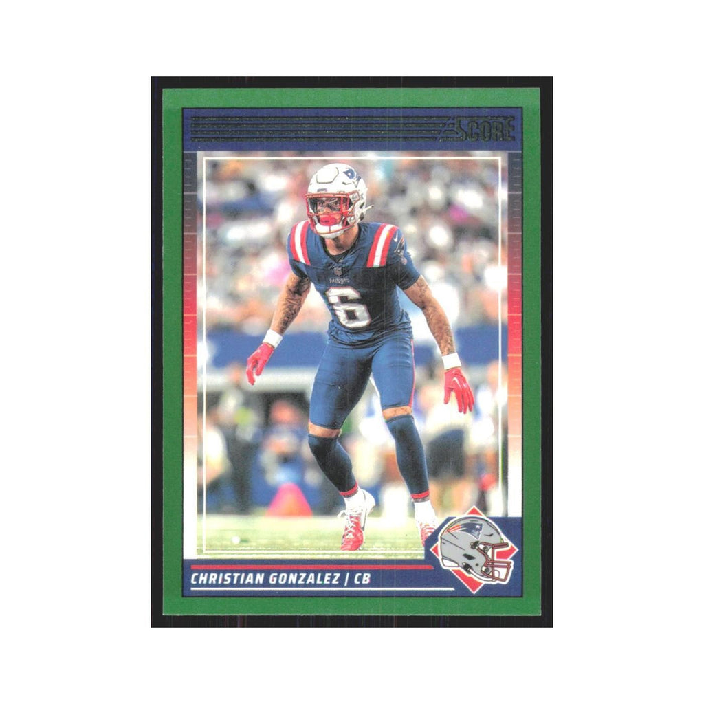 2024 Score Christian Gonzalez Patriots #190