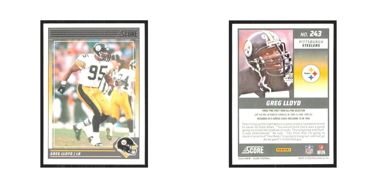 2024 Score Greg Lloyd Steelers #243