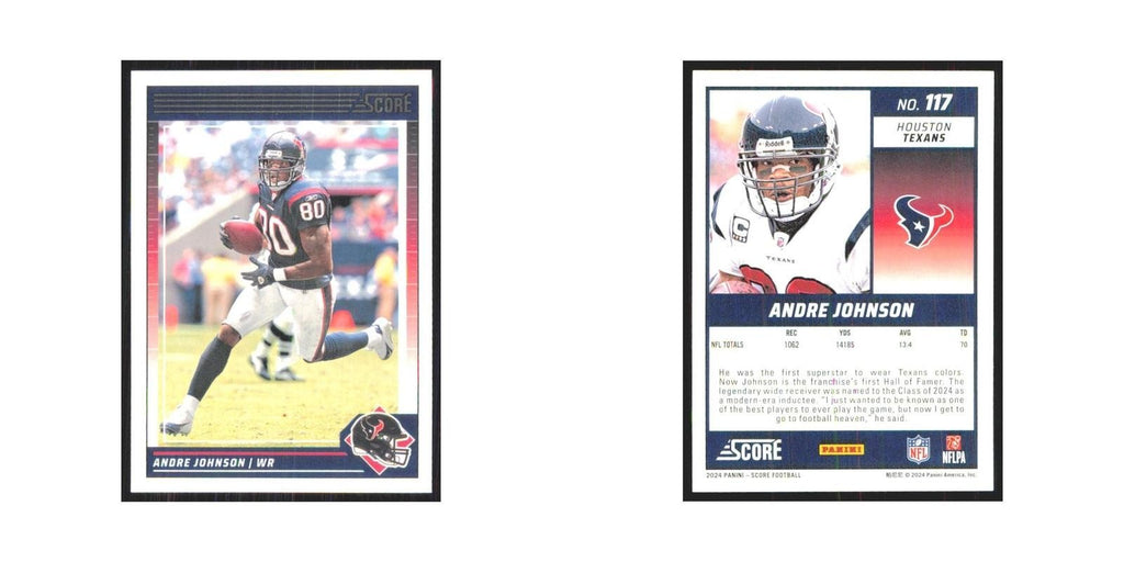 2024 Score Andre Johnson Texans #117