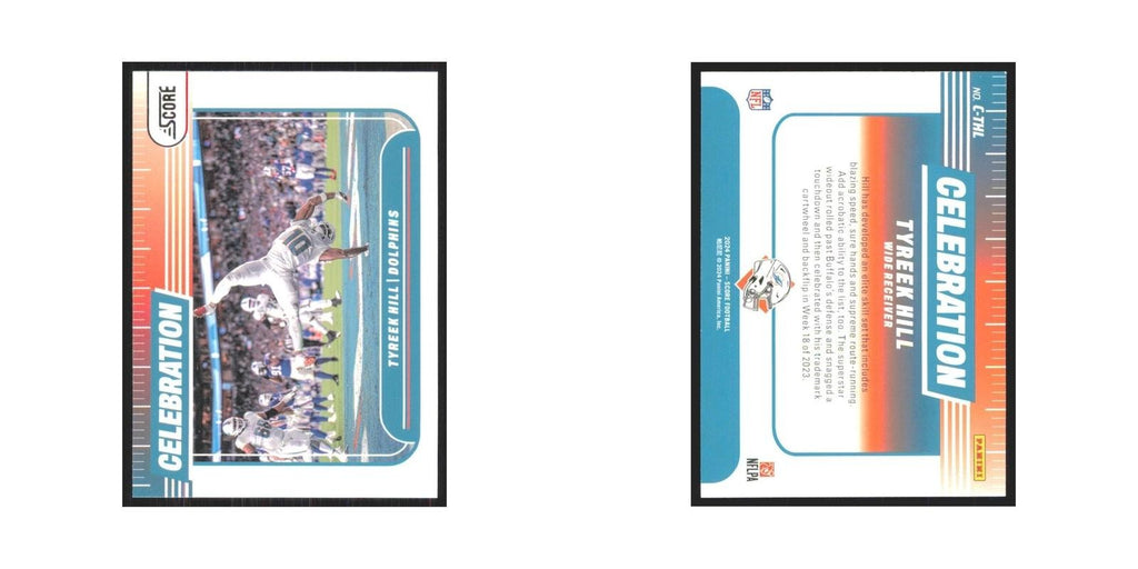 2024 Score Tyreek Hill Dolphins #C-THL