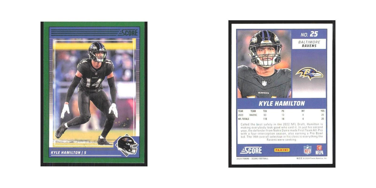 2024 Score Kyle Hamilton Ravens #25