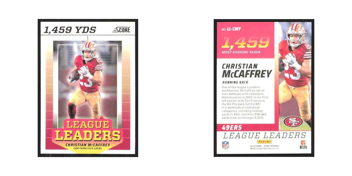 2024 Score Christian McCaffrey 49ers #LL-CMY