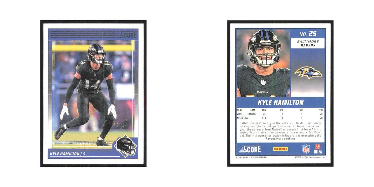 2024 Score Kyle Hamilton Ravens #25