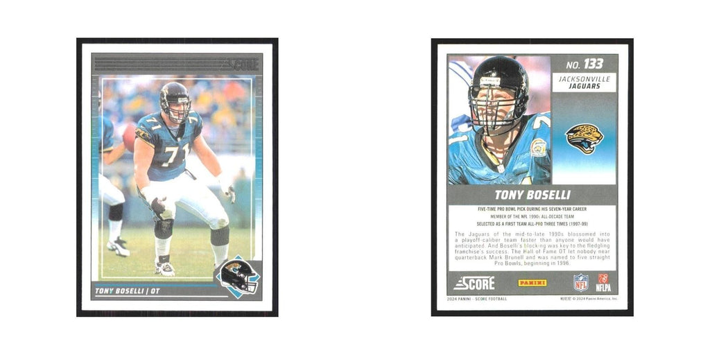 2024 Score Tony Boselli Jaguars #133