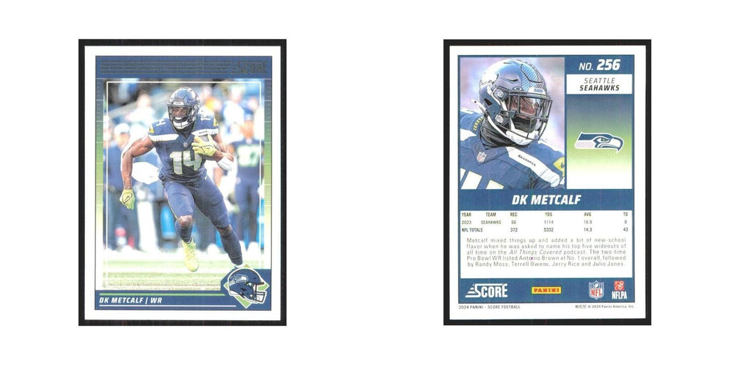 2024 Score DK Metcalf Seahawks #256