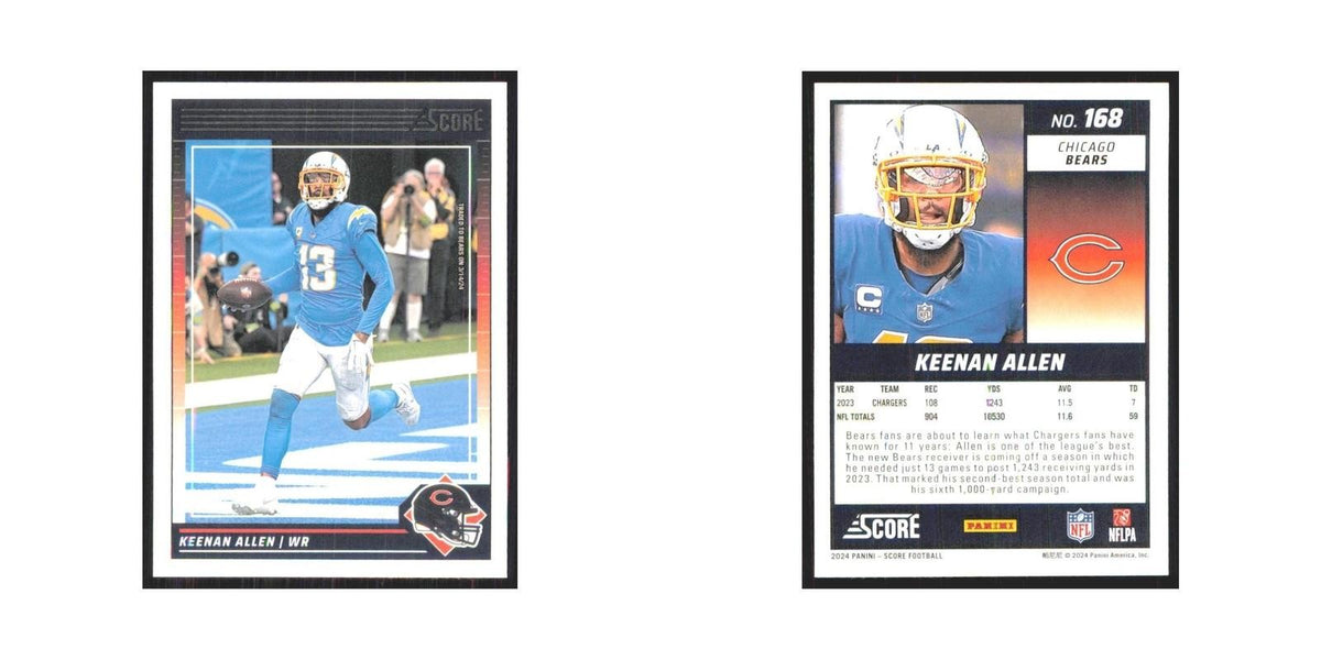 2024 Score Keenan Allen Bears #168