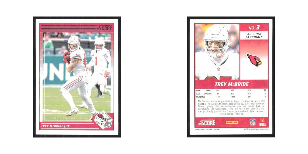 2024 Score Trey McBride Cardinals #3