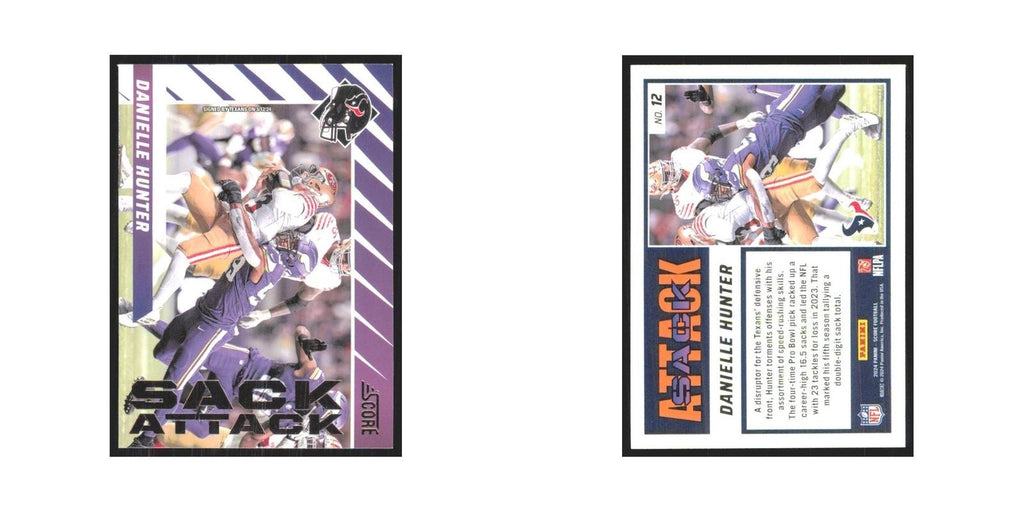 2024 Score Danielle Hunter Texans #12