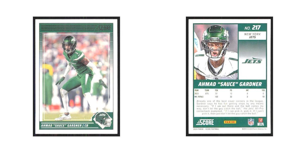 2024 Score Ahmad Sauce Gardner Jets #217