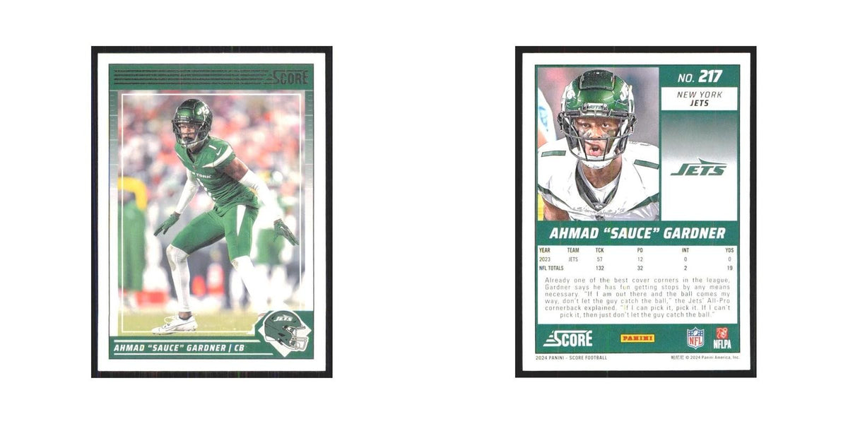 2024 Score Ahmad Sauce Gardner Jets #217