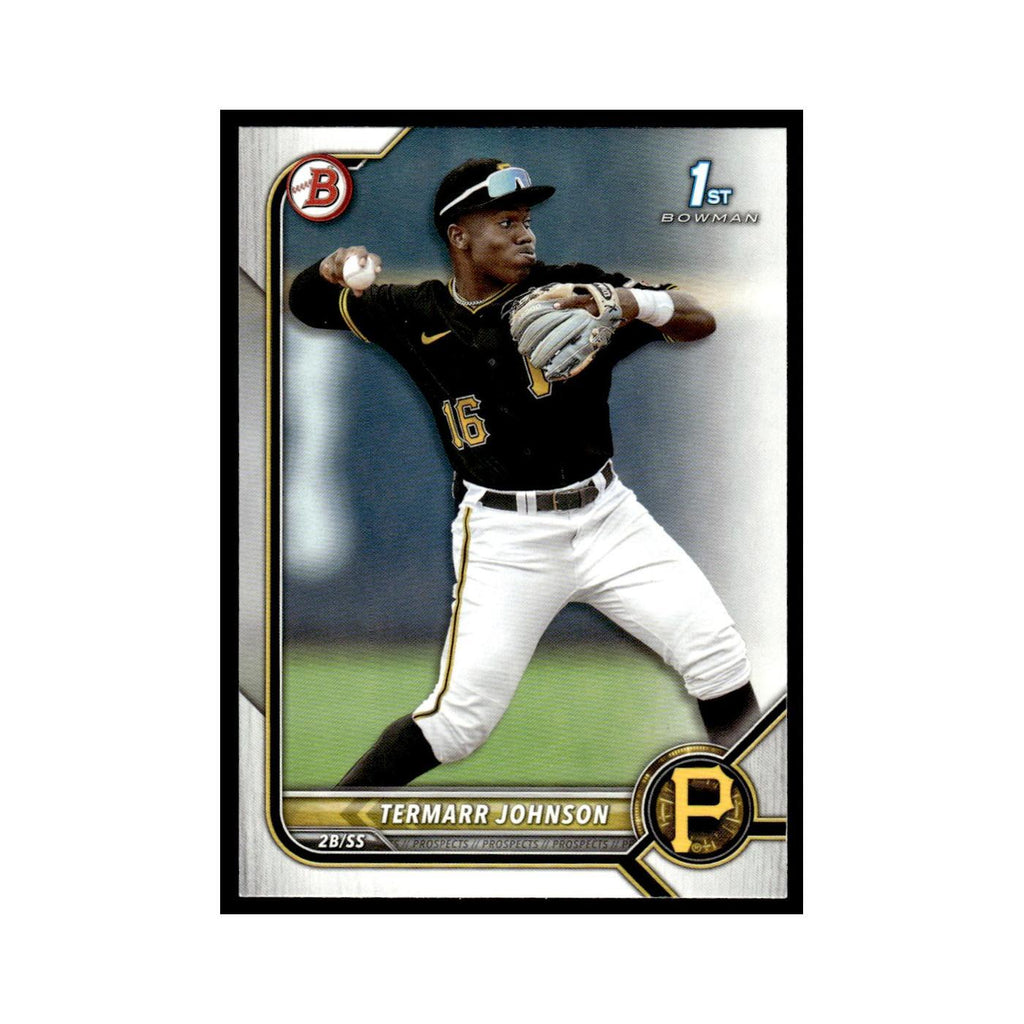 Termarr Johnson 2022 Bowman Draft #BD-130 Pittsburgh Pirates Baseball Card NM