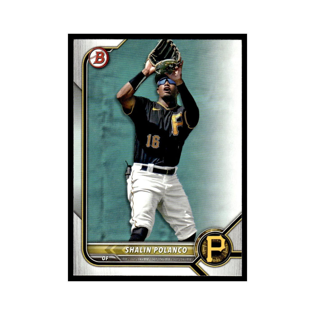 Shalin Polanco 2022 Bowman Draft #BD-162 Pittsburgh Pirates Baseball Card NM