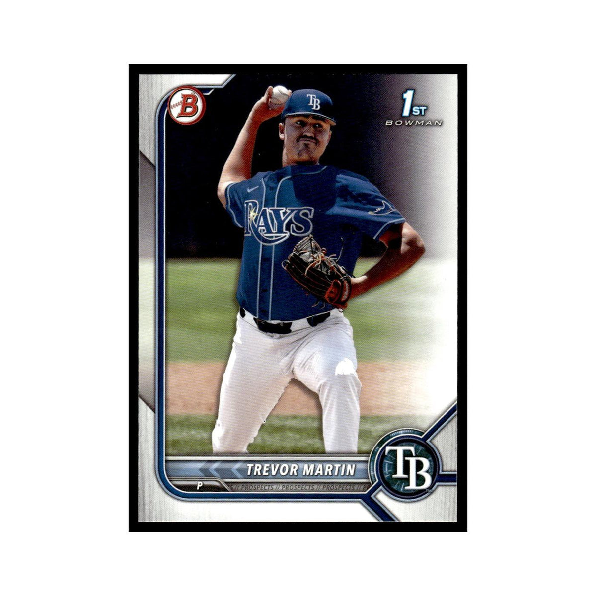 Trevor Martin 2022 Bowman Draft #BD-184 Tampa Bay Rays Baseball Card NM