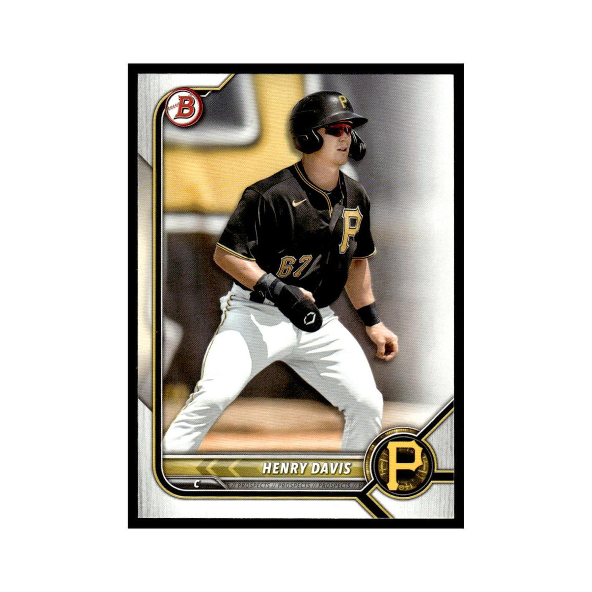 Henry Davis 2022 Bowman Draft #BD-7 Pittsburgh Pirates Baseball Card NM