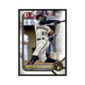 Felix Valerio 2022 Bowman Draft #BD-66 Milwaukee Brewers Baseball Card NM