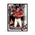 Blake Burkhalter 2022 Bowman Draft #BD-10 Atlanta Braves Baseball Card NM