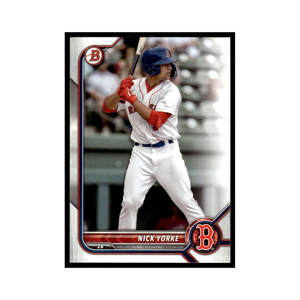 Nick Yorke 2022 Bowman Draft #BD-94 Boston Red Sox Baseball Card NM