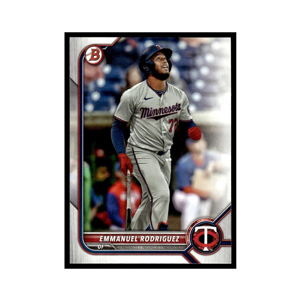 Emmanuel Rodriguez 2022 Bowman Draft #BD-93 Minnesota Twins Baseball Card NM
