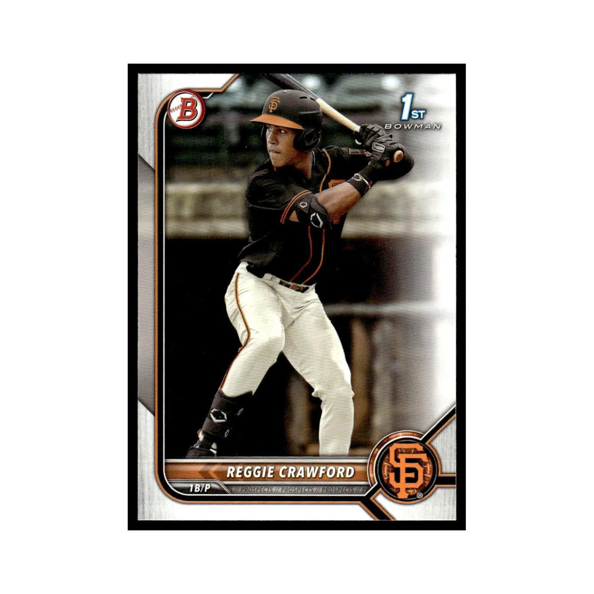 Reggie Crawford 2022 Bowman Draft #BD-33 San Francisco Giants Baseball Card NM