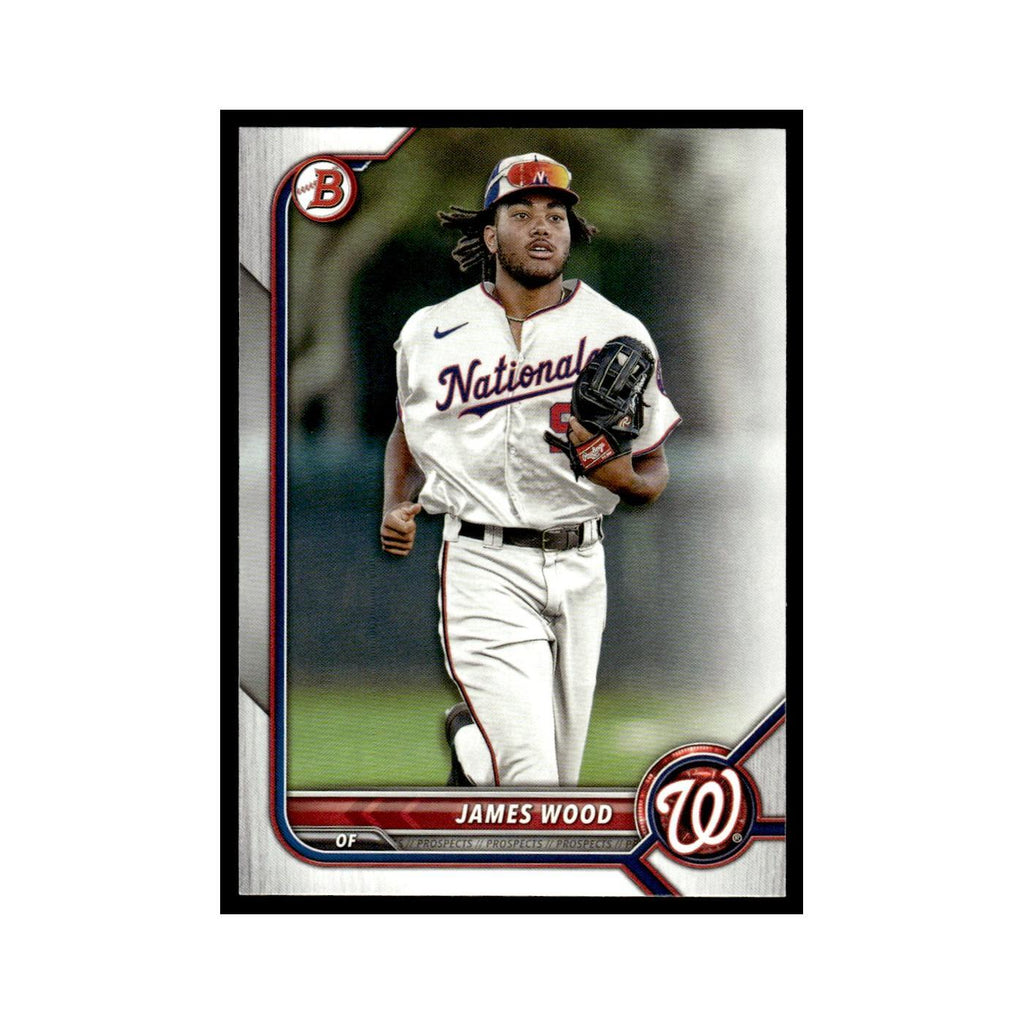 James Wood 2022 Bowman Draft #BD-171 Washington Nationals Baseball Card NM