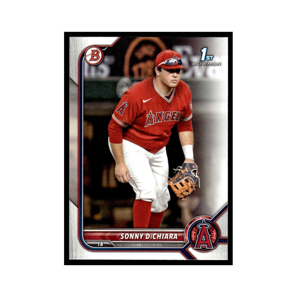 Sonny DiChiara 2022 Bowman Draft #BD-16 Los Angeles Angels Baseball Card NM