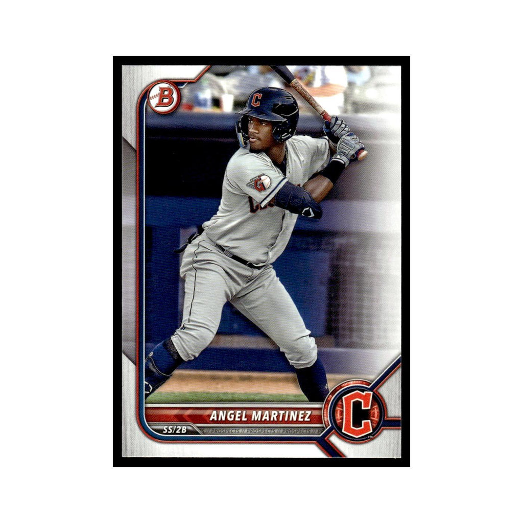 Angel Martinez 2022 Bowman Draft #BD-134 Cleveland Guardians Baseball Card NM