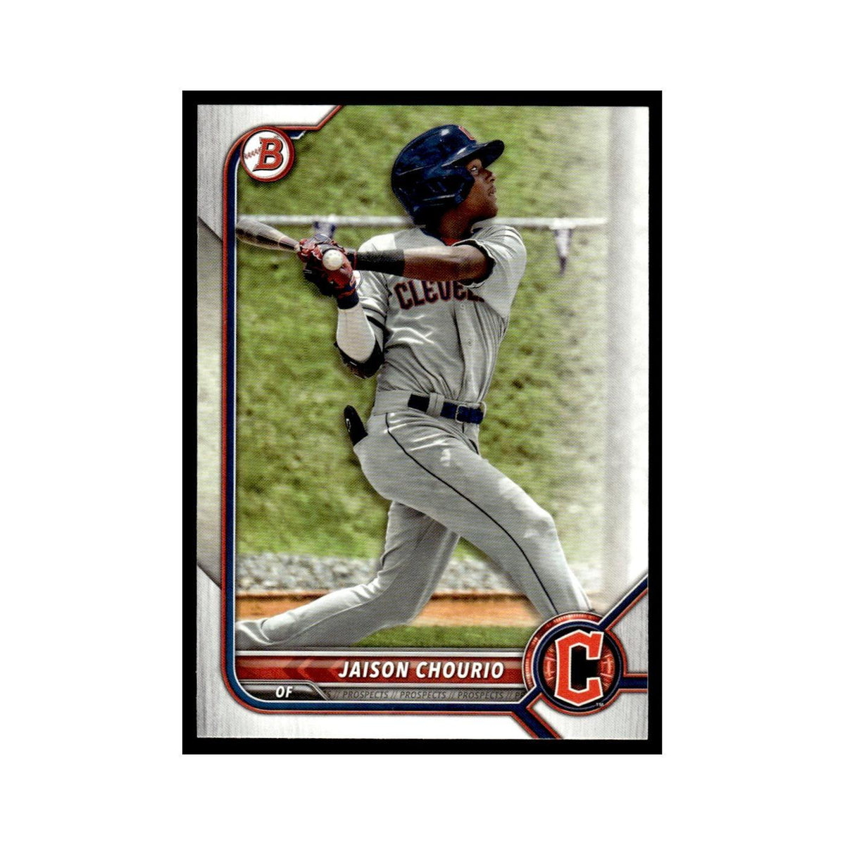 Jaison Chourio 2022 Bowman Draft #BD-189 Cleveland Guardians Baseball Card NM