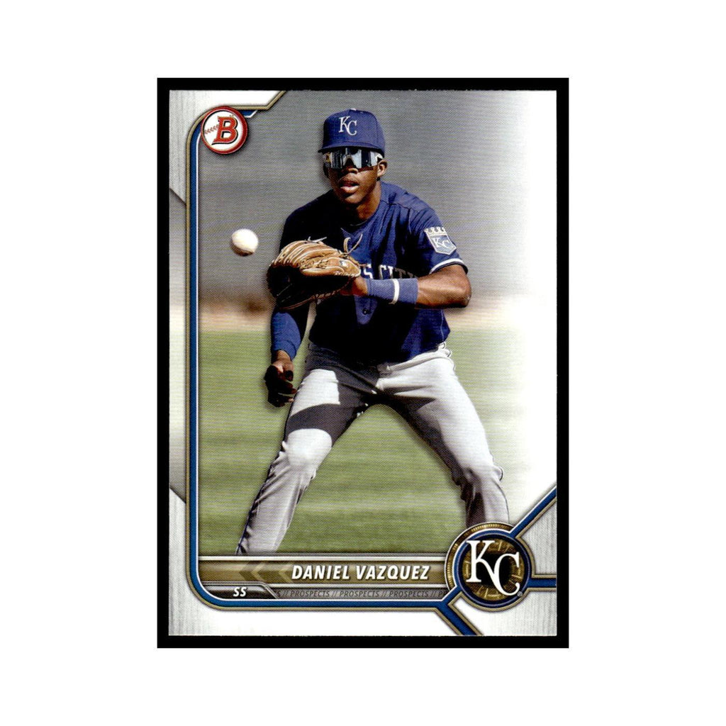 Daniel Vazquez 2022 Bowman Draft #BD-74 Kansas City Royals Baseball Card NM