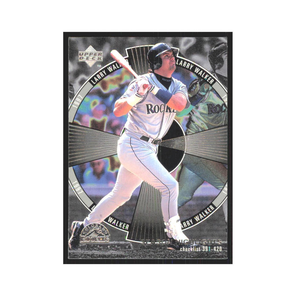 1998 Upper Deck Larry Walker Rockies #536