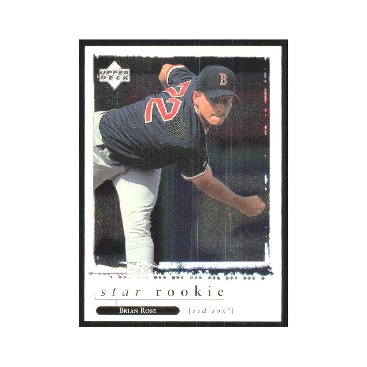 1998 Upper Deck Brian Rose RC Red Sox #274