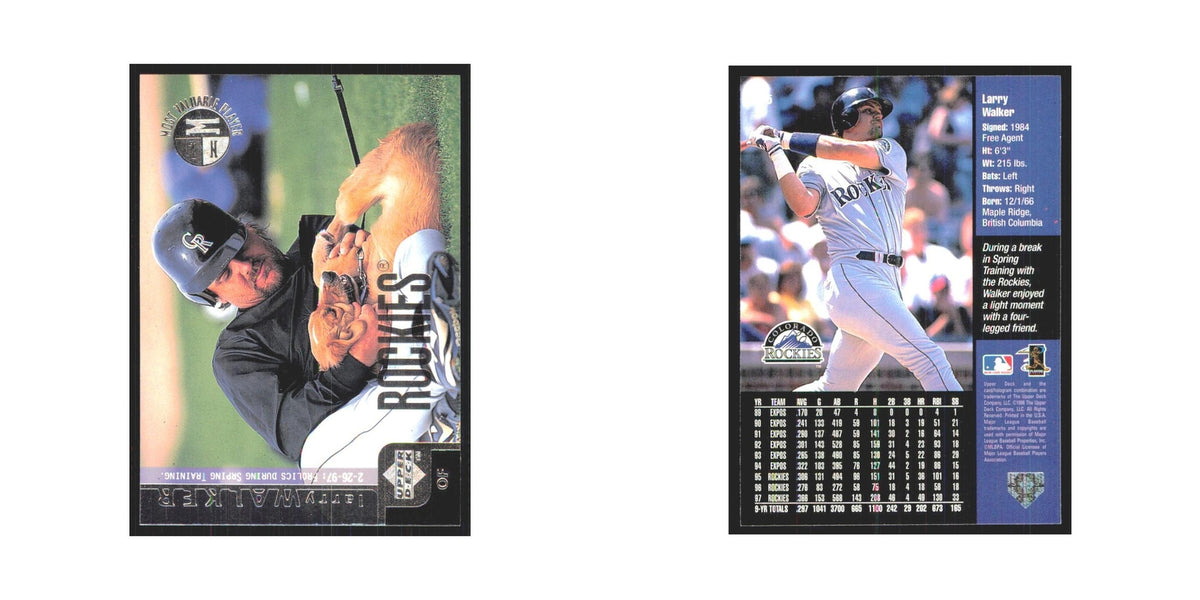 1998 Upper Deck Larry Walker Rockies #355