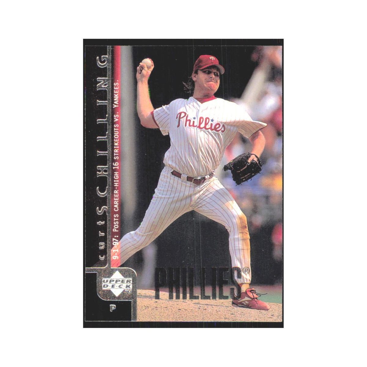 1998 Upper Deck Curt Schilling Phillies #475