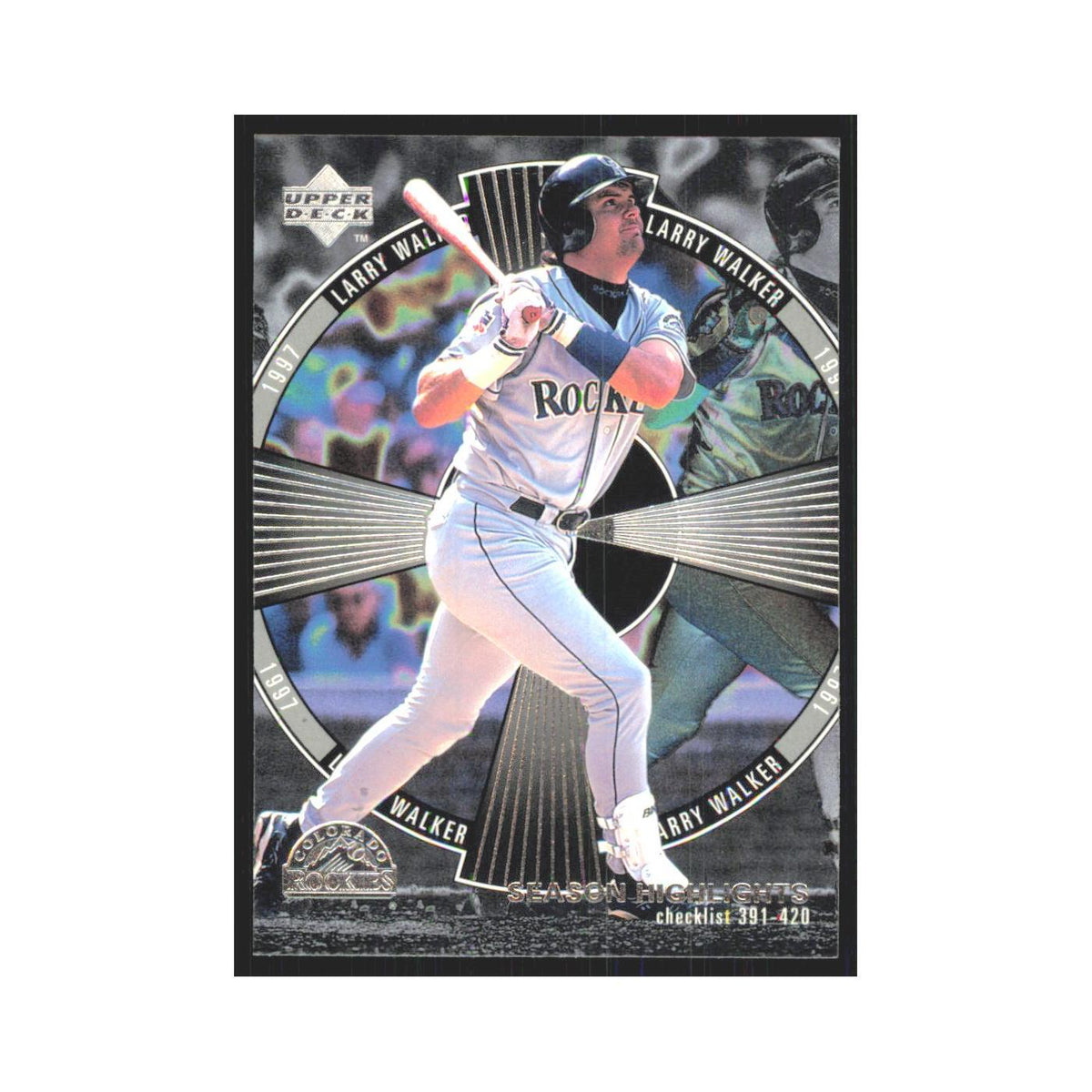 1998 Upper Deck Larry Walker Rockies #536